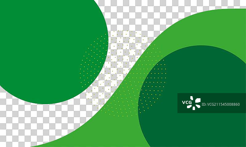 几何绿色圆圈背景宣传册图片素材