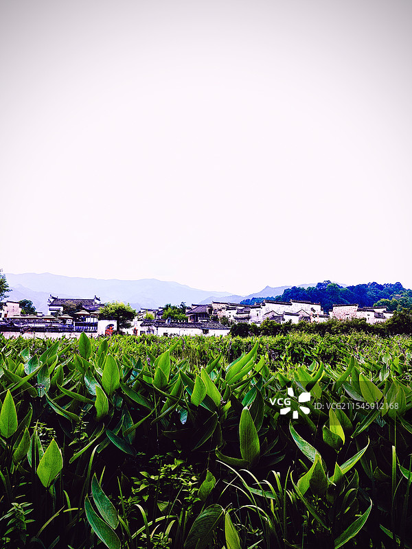 宏村皖南自然风光图片素材