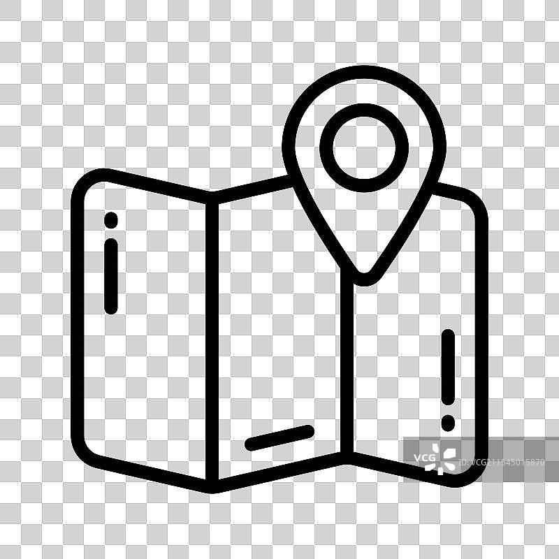 位置地图图片素材