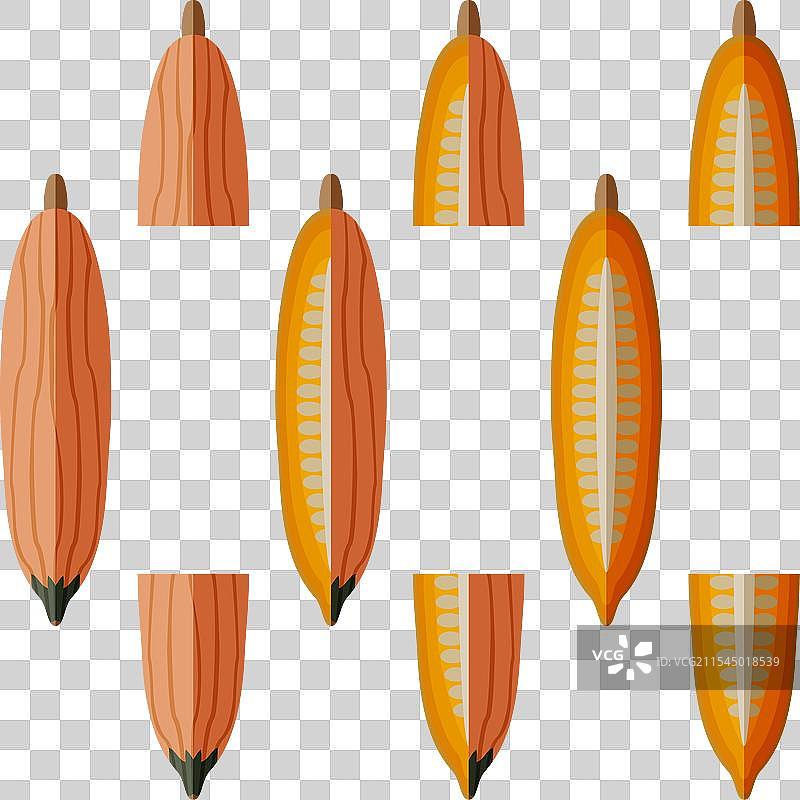 乔治亚糖烤南瓜冬季组合图片素材