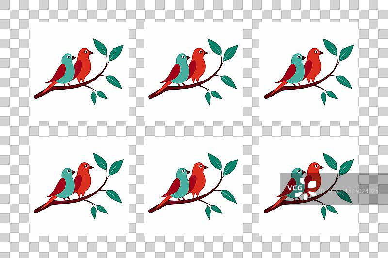 双重爱心熊猫可爱剪影图标图片素材