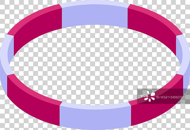 双色橡胶手环，展现时尚与风格图片素材