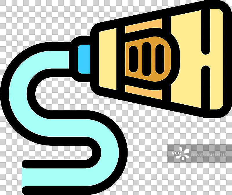 黄色管挤出蓝色凝胶或膏体图片素材