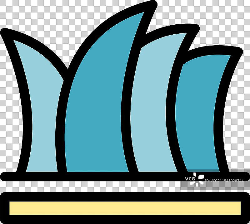 悉尼歌剧院建筑的象征意义图片素材