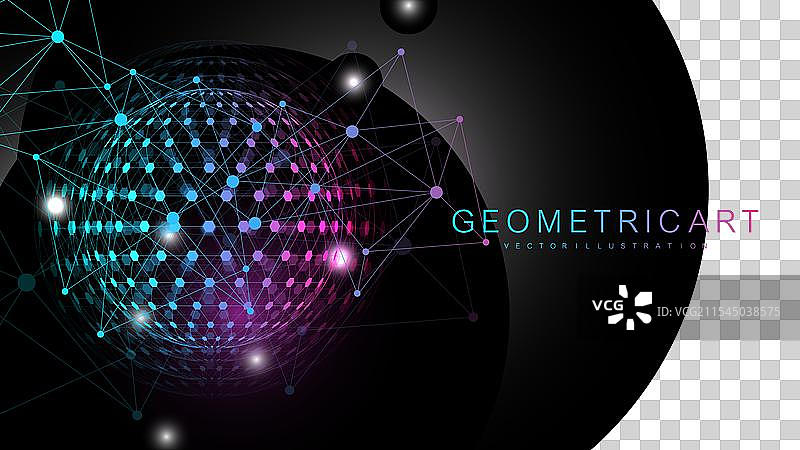 量子计算 量子处理 人工图片素材