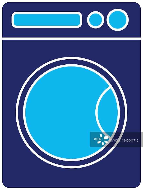 洗衣机电器图标图片素材