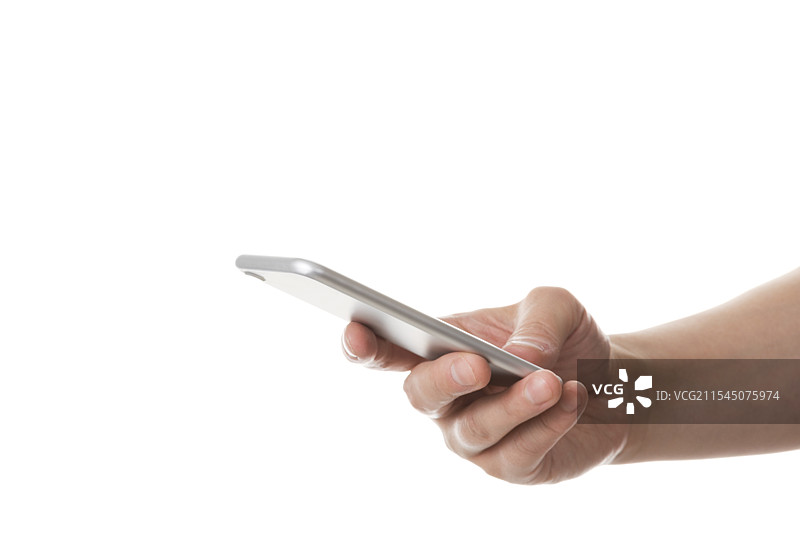 手部操作智能手机图片素材