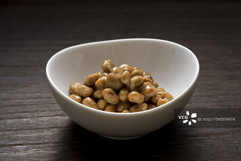 小碗里的纳豆图片素材