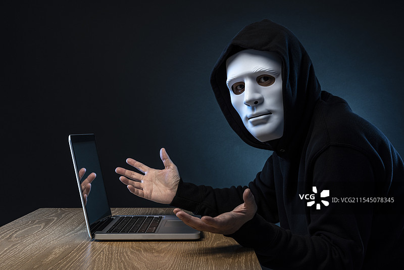 黑客形象图片素材