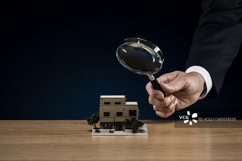 模型房屋卢佩检查图片素材
