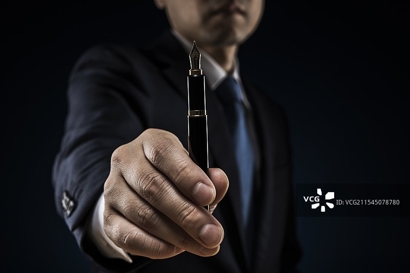 商人用的钢笔图片素材