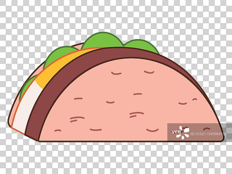 墨西哥传统美食：新鲜的塔可图片素材