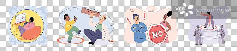 建立个人空间，创造安全区域图片素材