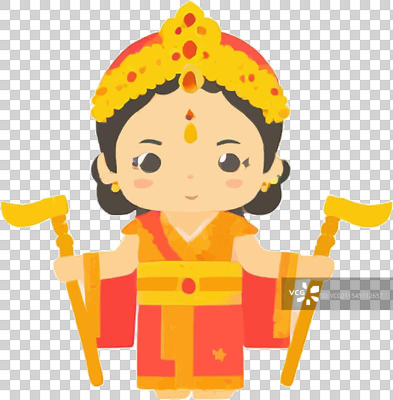 胜利节的杜塞拉藏红花庆祝活动图片素材