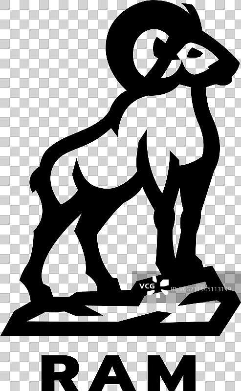 ram logo symbol图片素材