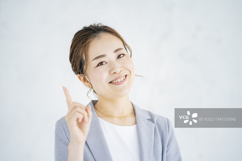 微笑的女商人图片素材
