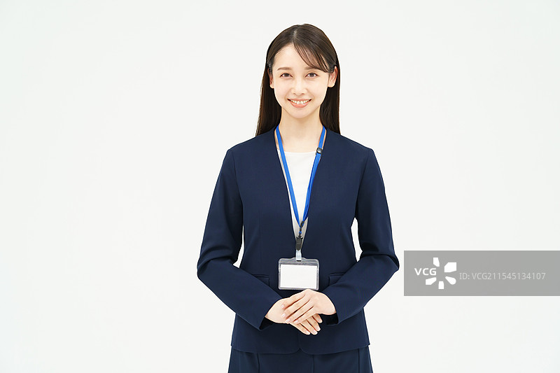 穿着西装的女性图片素材