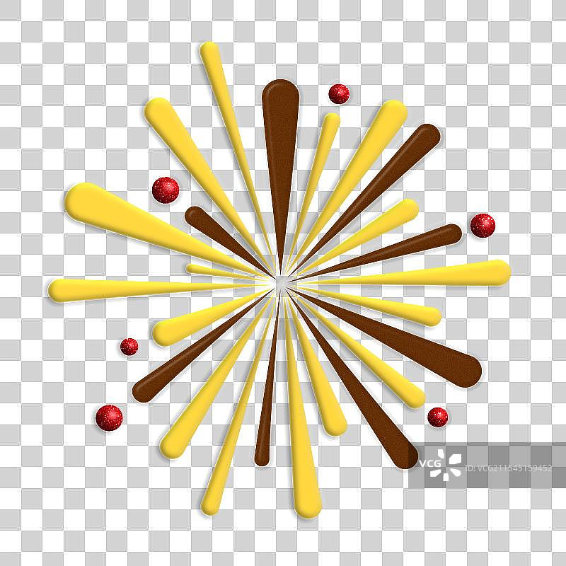 蛇年亮闪闪可爱贴纸图片素材