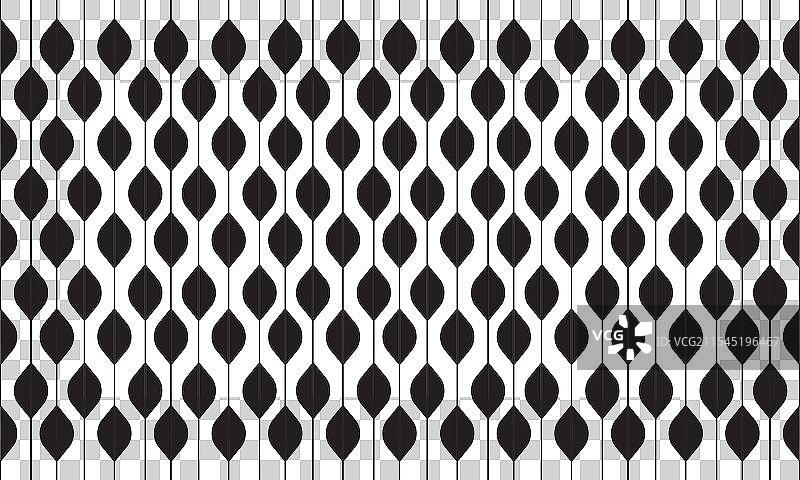 白色背景上的黑色形状抽象图案图片素材