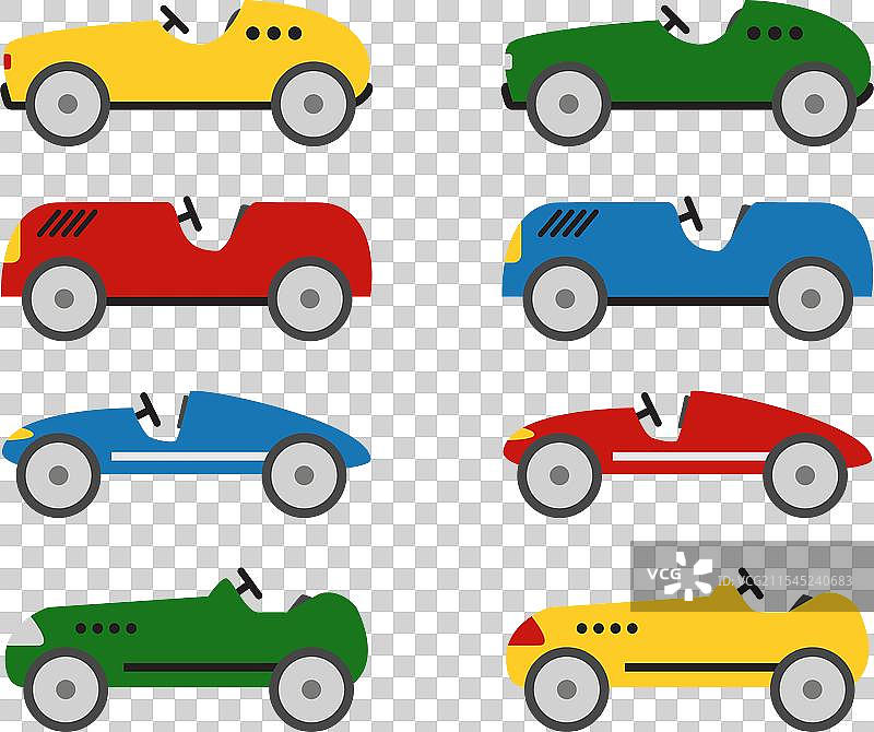 复古赛车图片素材