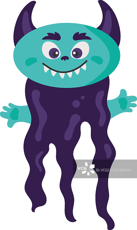 可爱的怪兽卡通图片素材