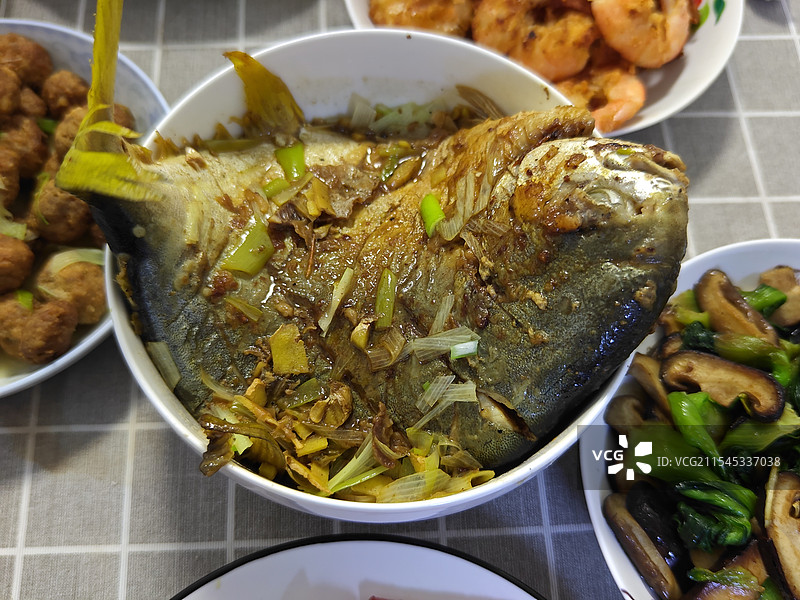 春节，年夜饭图片素材