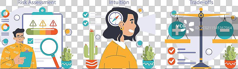 决策制定与战略思维图片素材