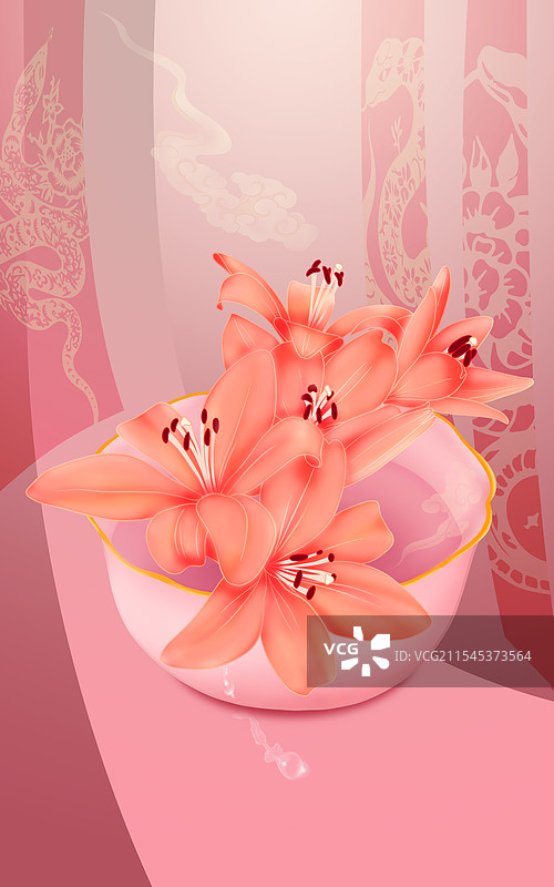 百合花图片素材