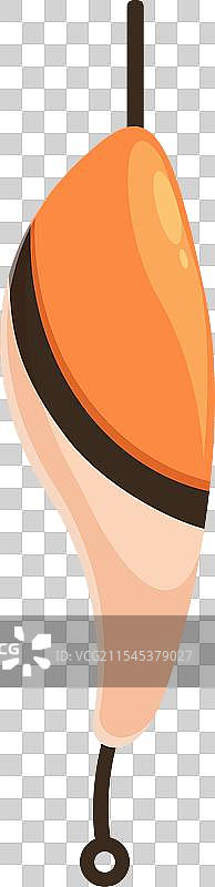 卡通海洋钓鱼网捕手图标图片素材