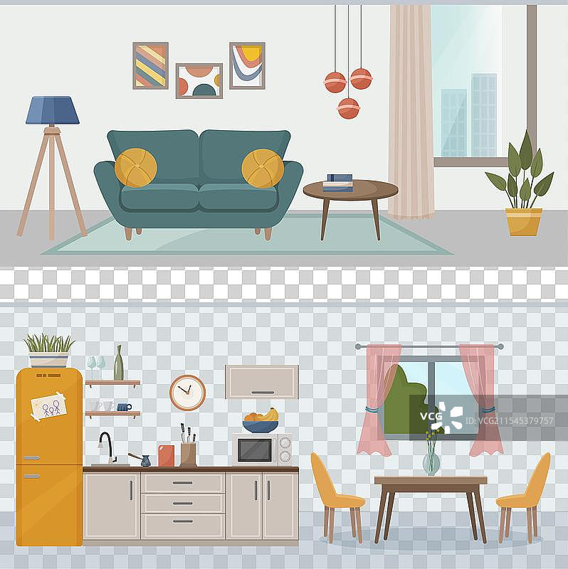 室内公寓布置图片素材