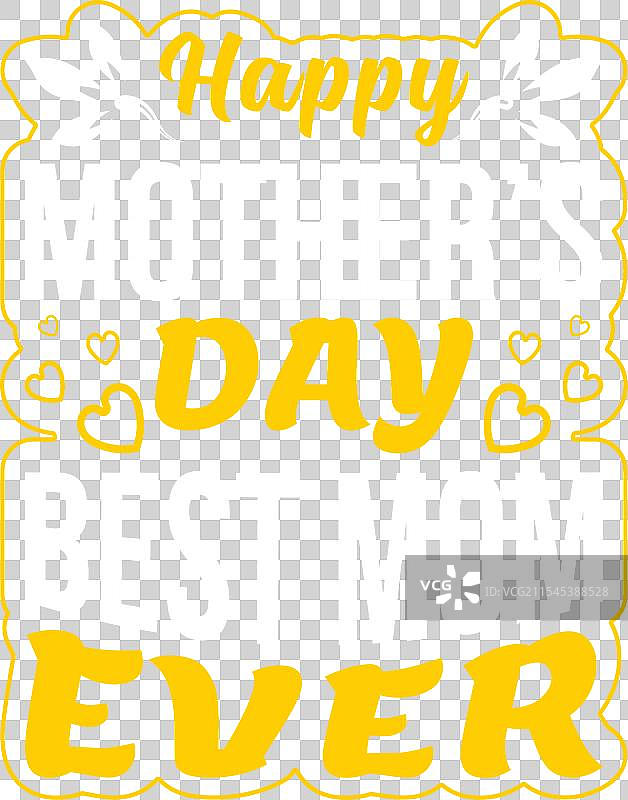 母亲节T恤设计图片素材