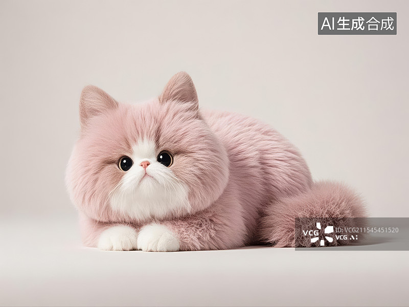 【AI数字艺术】萌系卡通盲盒动物3D渲染，可爱卡通形象图片素材