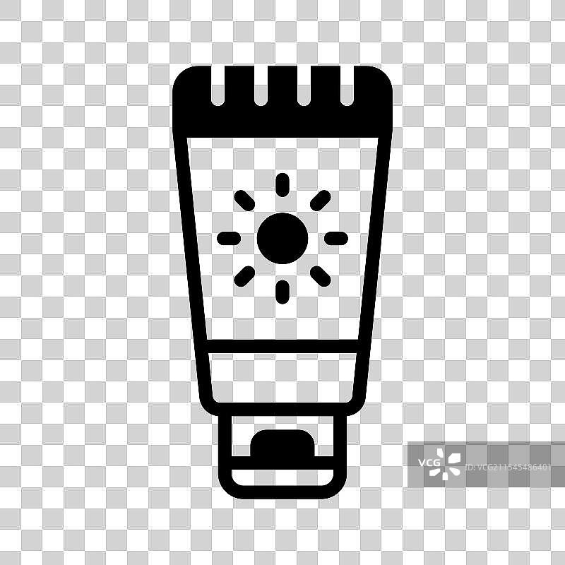 防晒霜图片素材