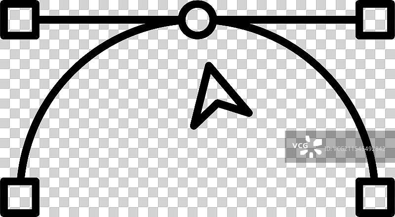 锚点线图标设计图片素材