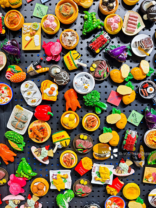 眼花缭乱的冰箱贴图片素材