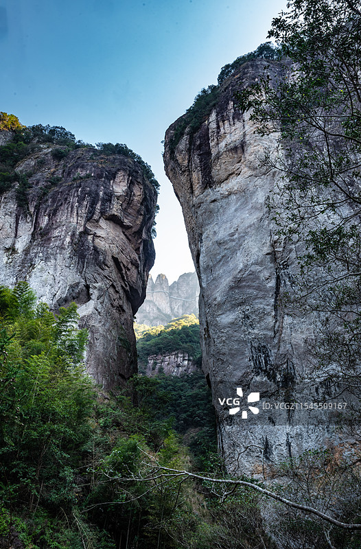 雁荡山显胜门图片素材