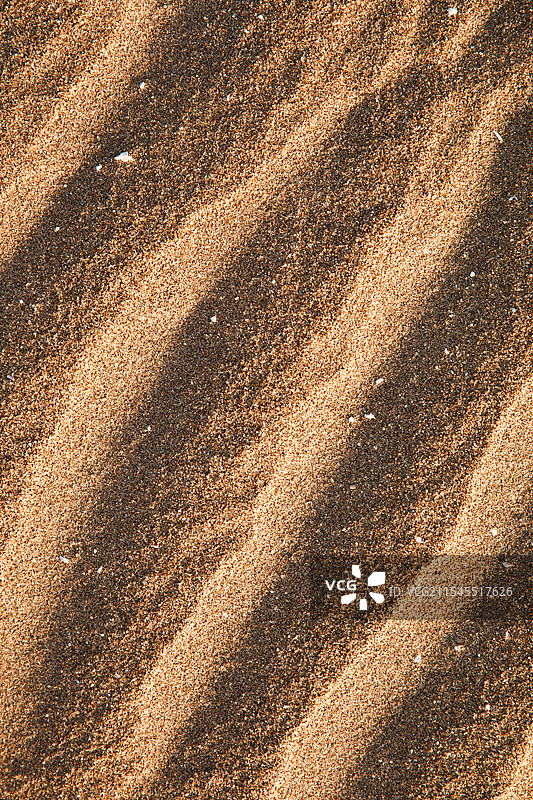 沙滩上沙子的特写镜头图片素材
