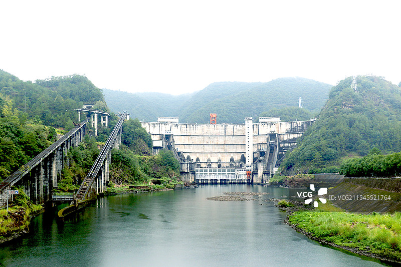 紧水滩水电站图片素材