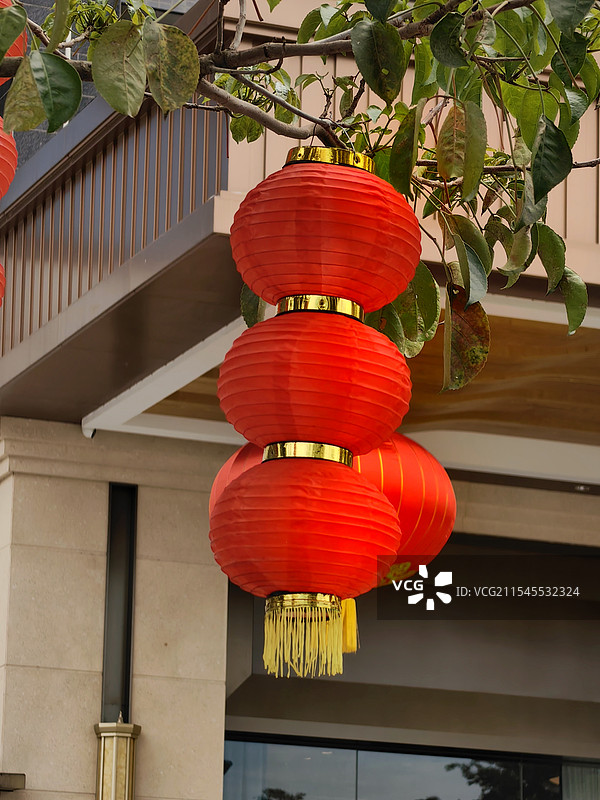 灯笼庆新春图片素材