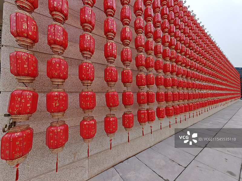天津大悲院红灯笼图片素材