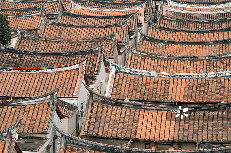 福建省漳州市龙海区东园镇埭尾村埭美自然村图片素材