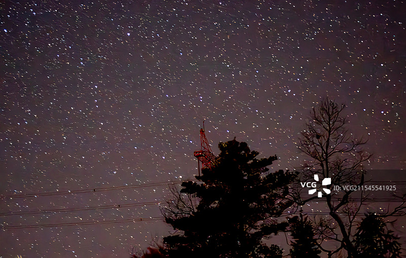 星空相伴图片素材