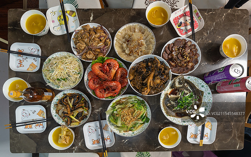除夕 年夜饭图片素材