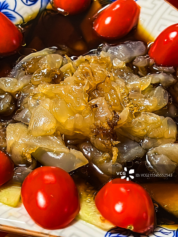 老醋蛰头图片素材