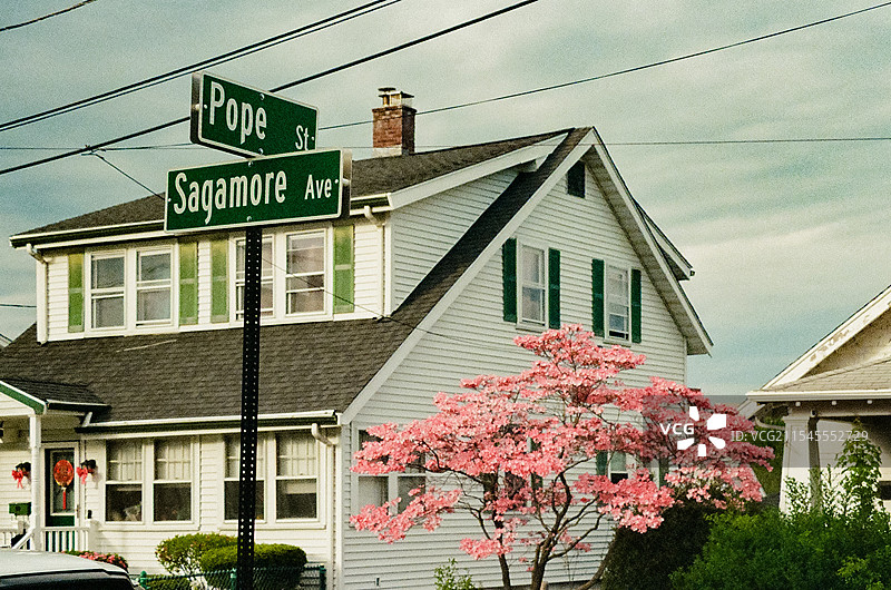 美国马萨诸塞州昆西夏季景色图片素材