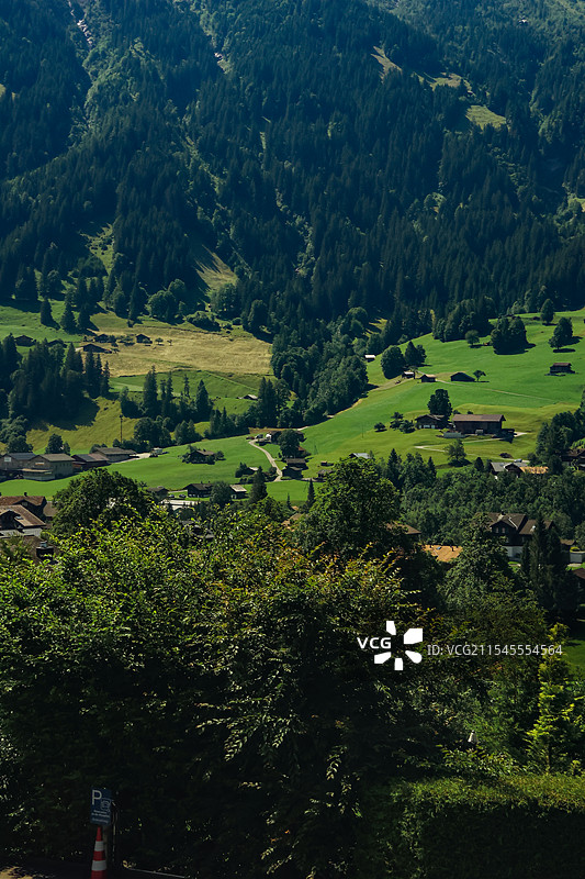 瑞士，阿尔卑斯雪山，菲斯特山峰图片素材