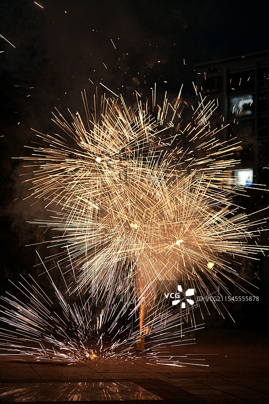 春节过年烟花图片素材