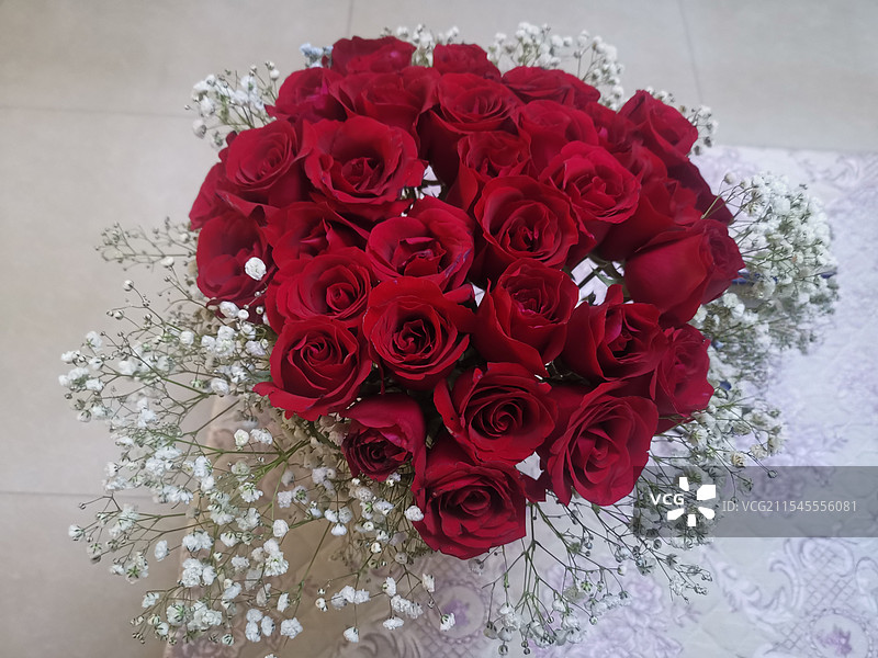 玫瑰花束图片素材