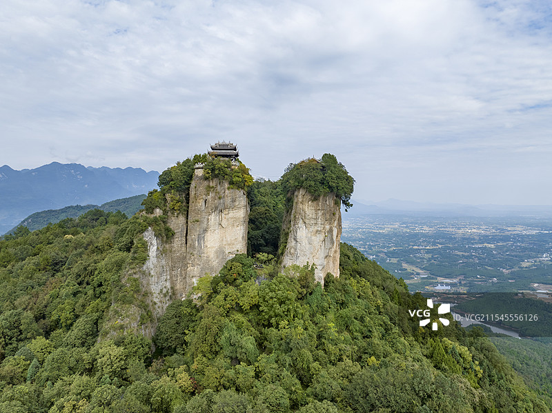 窦圌山图片素材