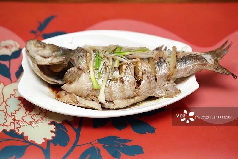 清蒸鲈鱼图片素材